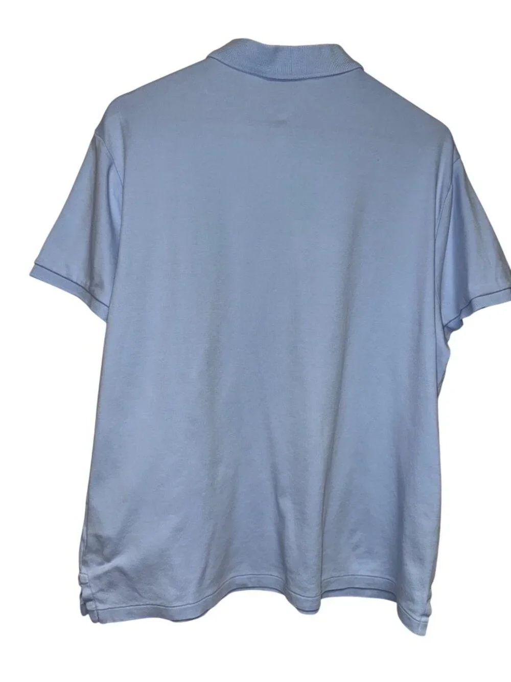 Polo Ralph Lauren Men's Polo Custom Slim Fit Light Blue Pony Logo XL Preppy - Picture 4 of 9